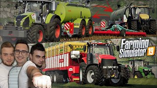 Nowe Beczki do Gnojowicy, Zbieranie siana ✔ "od Zera do Farmera" #224 ✔ Farming Simulator 19 MP