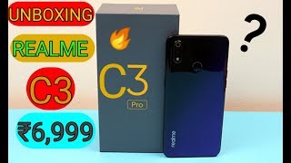 Realme C3 Unboxing - Punch Hole Camera