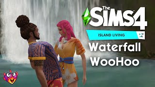 Waterfall WooHoo | The Sims 4 Island Living