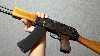 Самодельный пневматический автомат АК-47