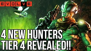 EVOLVE NEW HUNTERS DLC REVEALED!! TIER 4 HUNTERS!! Evolve Gameplay Walkthrough - News and Info