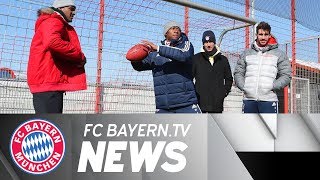 FC Bayern's Post-Hertha Training & Visit from NFL Star Deshaun Watson