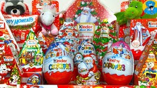 Много Новогодних Конфет,Сладостей и Киндер Сюрпризы.Распаковка Подарочных Наборов.A lot of candy