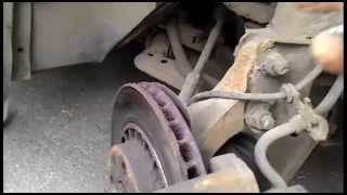Opel Vectra B 1 6 16V Замена передних тормозных дисков и колодок