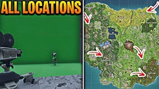 All Fortnite Film Camera Spawn Locations in Fortnite Battle Royale! Fortnite Film Camera Locations!