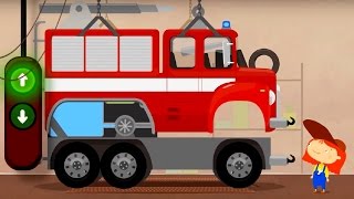 Мультфильм про машинки - Доктор Машинкова ? - Пожарная машина?