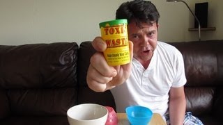 Supersour Toxic Waste challenge.