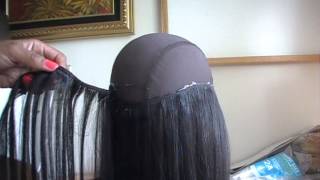 Quick Weave Wig (glue gun method)