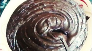 طريقه عمل صوص الشوكولاته بالكاكاو لتزيين الكيك  والحلويات