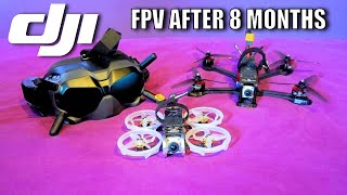 DJI FPV AFTER 8 MONTHS