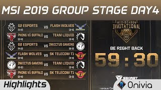 MSI highlights Day 4 All Games MSI 2019 by Onivia