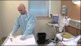 Male patient enema