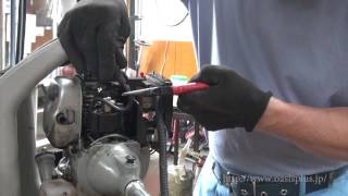 【メンテナンス】マキタ4サイクルエンジン 背負式刈払機(草刈機) MEM427RNTプラグキャップ交換