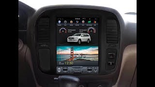 Штатная магнитола в стиле Tesla Toyota Land Cruiser 100 (1998-2002) 2/32Gb Android CF-3236N