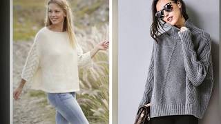 Pletena moda/Свитер оверсайз-наволочка (crochet )  ????