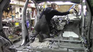 Кузовной ремонт. Ниссан Мурано, сборка с нуля. Body repair.