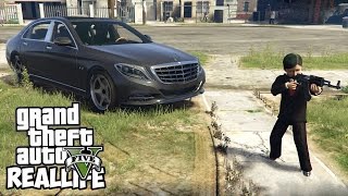 Реальная Жизнь в GTA 5 - УГНАЛ MAYBACH + ТОРГУЕМ НАРКОТОЙ + ПОКУПАЕМ ОРУЖИЕ!