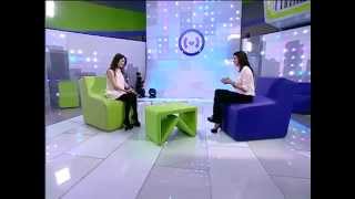 Интервью Сати Казановой в студии телеканала "Москва 24"