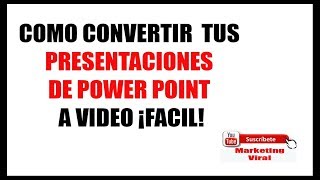 Como Grabar  Video con Presentaciones de PowerPoint en Camtasia 2018