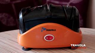 Ножеточка электрическая. Распаковка Travola KF-01A. Тест-драйв, обзор и применение на практике