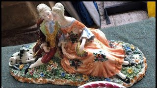 Большой выбор на  блошином рынке! Розыгрыш! Антиквариат  Винтаж Фарфор Стекло Шкатулки Картины   №15