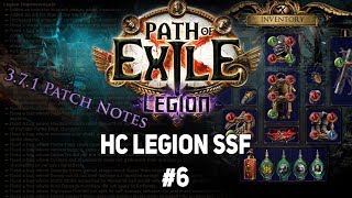 [Path of Exile] GGG Nerfs legion & New build T H U G G Bladestorm | 3.7 Legion HC SSF #6