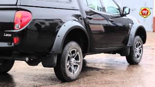 Расширители колесных арок (широкие) на Mitsubishi L200 2014-н.в.(russ-artel.ru)
