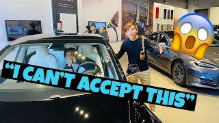 BUYING A HOMELESS A TESLA!!? **VERY EMOTIONAL?** (ALSO FUNNY VLOG!)