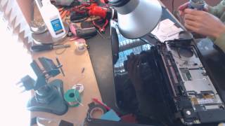 Lenovo y560p y560a y560 g560 g575 Laptop Power Jack Repair pushed in socket input port connector fix