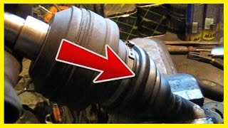 Как поменять пыльник внутреннего шруса VW Sharan, Ford Galaxy, Seat Alhambra
