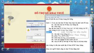 Sửa lỗi đã tồn tại tờ khai trên HTKK