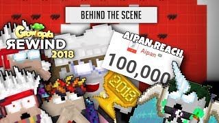 Behind the Scene Growtopia Rewind 2018