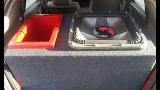 Kicker SoloX 18 SPL low Bass Kicker amp ZX2500.1