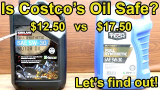 Is Costco's Kirkland Motor Oil Safe for Your Car? Let's find out! SuperTech Synthetic vs Kirkland