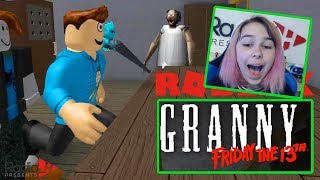Playing Roblox GRANNY On FRIDAY THE 13th - RadioJH Games & MicroGuardian