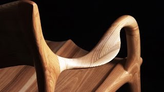 Ясень стул Chair design Sam Maloof