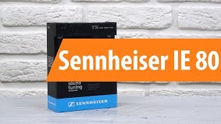 Распаковка Sennheiser IE 80 / Unboxing Sennheiser IE 80