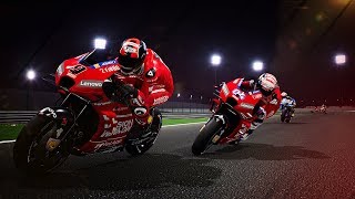 MotoGP 2019 TV Replay Season Gameplay #1 | MotoGP Qatar 2019 - Dovizioso (MotoGP 19 Mod PC Game)