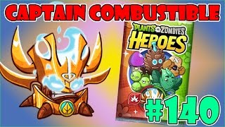 ? Plants vs Zombies Heroes Epic Walkthrough 140 - Captain Combustible Heroes Quest Finale