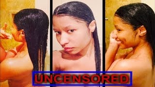 UNCENSORED: Nicki Minaj's Topless Post Shower Selfie