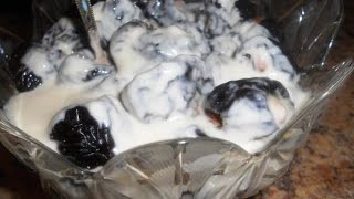 Десерт из чернослива с орехами