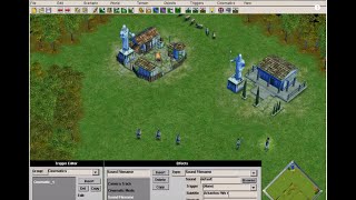 How to create a scenario in age of mythology with editor mode: Advanced