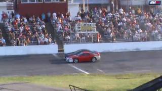 Mitsubishi 3000GT VR4 Spectator drags Seekonk Speedway Thrill show 8-1-2010