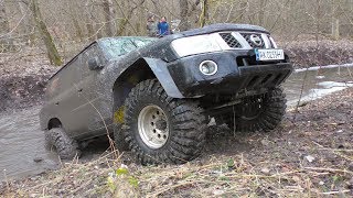 CRAZY NISSAN Patrol vs UAZ Kompressor [MUD OFF Road]