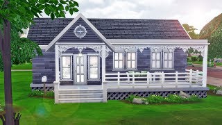 Simple Starter Home | The Sims 4 House Speed Build