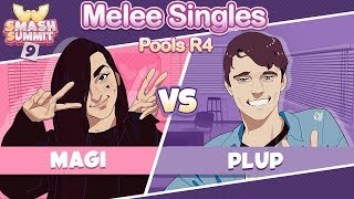 Magi vs Plup - Swiss Pools: Round 4 Melee Singles - Smash Summit 9 | Falco vs Sheik