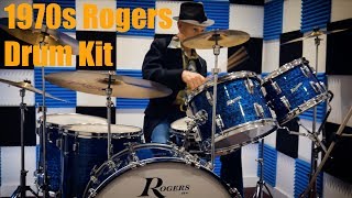 1970s Rogers USA Drum Kit- Sticky Wicket on Next Level Chops