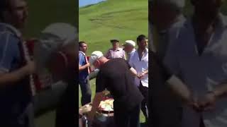 Даргинская песня на гармошке
