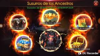 Recomendación sobre el nuevo evento y que podemos sacar con 8k legacy of discord- español