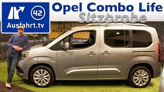 2018 Opel Combo Life - Sitzprobe, erster Eindruck, Weltpremiere